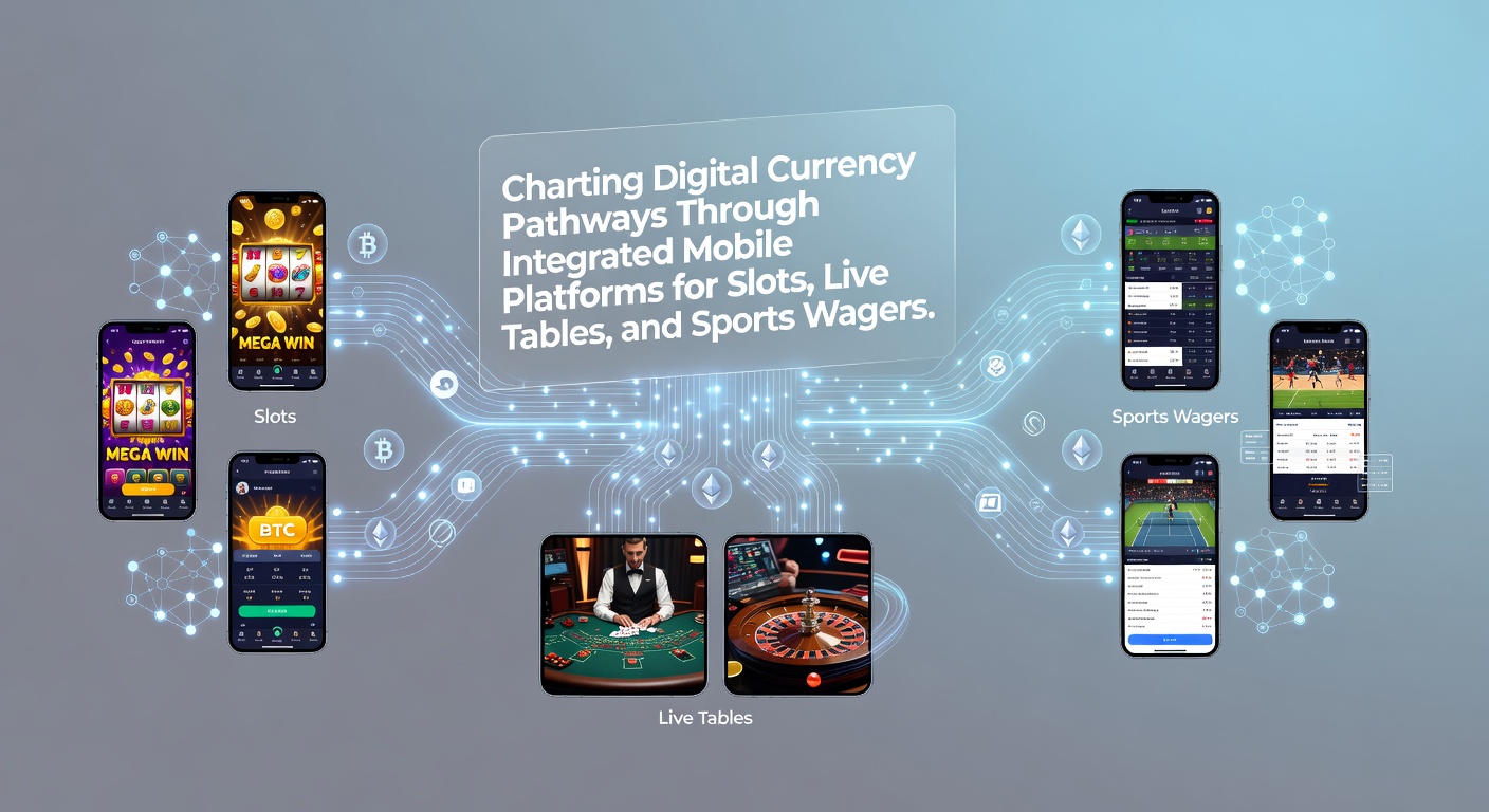 Mobile Plattformen integrieren digitale Währungen nahtlos für Slots, Live-Tische und Sportwetten