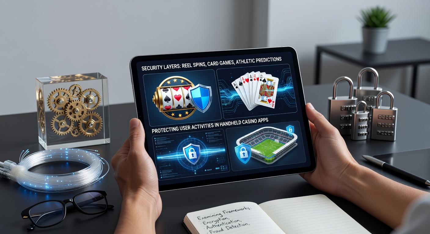 Darstellung mehrschichtiger Sicherheitsframeworks in mobilen Casino-Anwendungen für Slots, Karten und Sportwetten