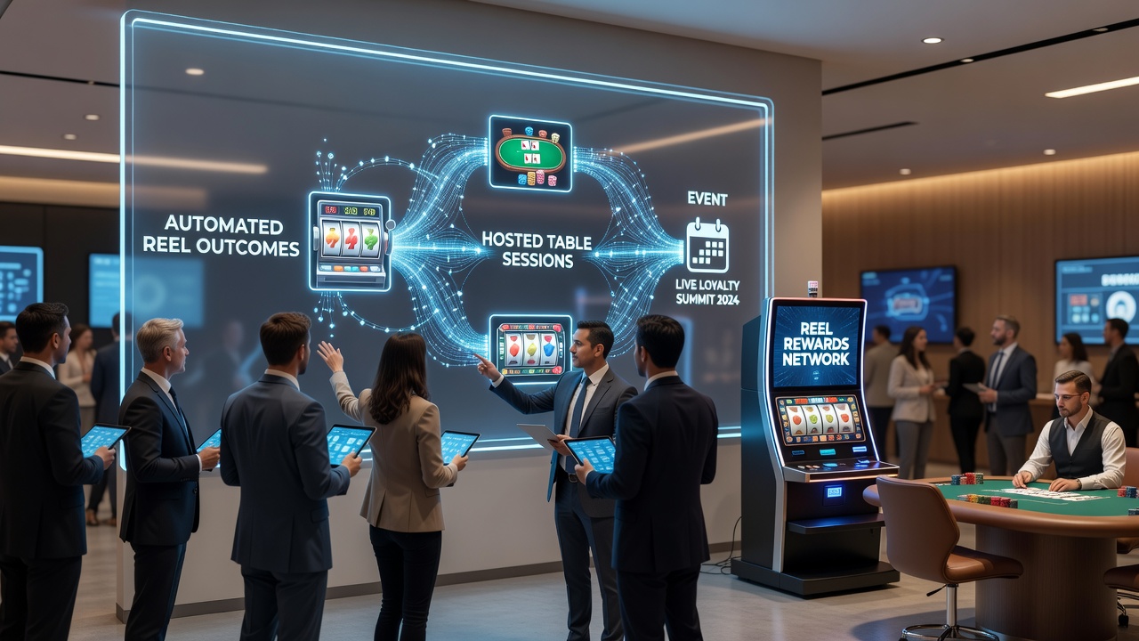 Mobile Oberfläche mit integriertem Treuepunkte-Dashboard für Slots, Live-Tische und Sportwetten